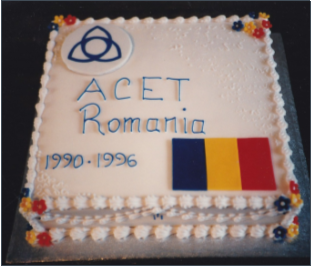 ACET Romania cake