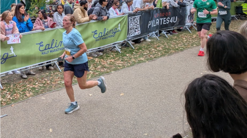 Sally running